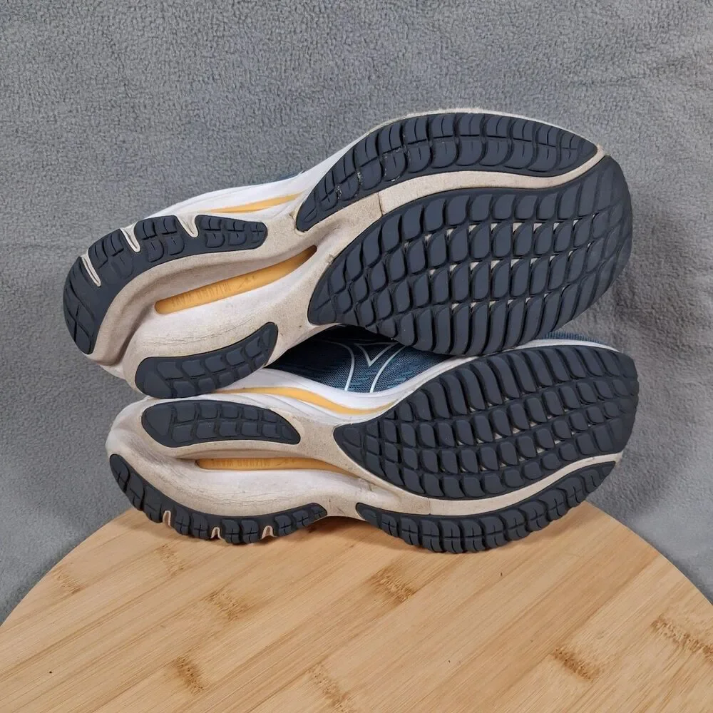 Mizuno Wave Rider 26 Womens Size 7.5 Running Shoes Sneakers Blue Athletic Gym